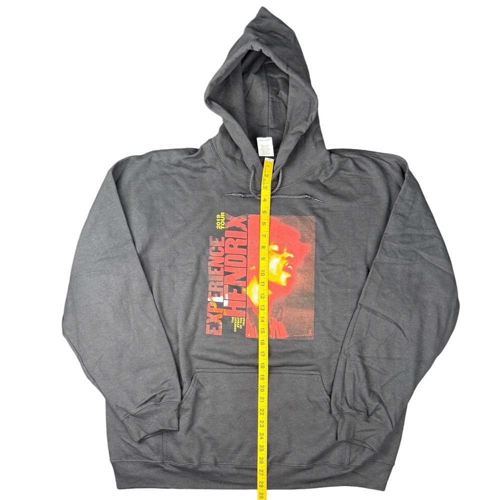 Experience Hendrix Jimi‎ Hendrix 2019 Tour Hoodie Gildan Heavy Blend 2XL - Picture 5 of 6